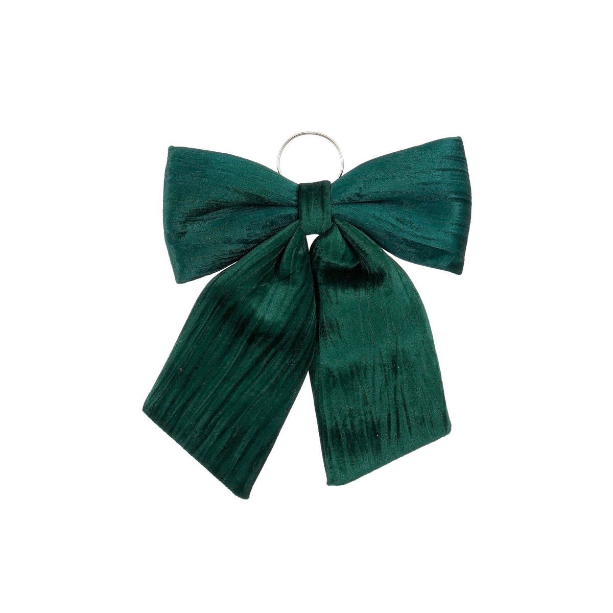 OBESEK ZA BOŽIČNO JELKO - zelena, Basics, tekstil (32/40/3cm)