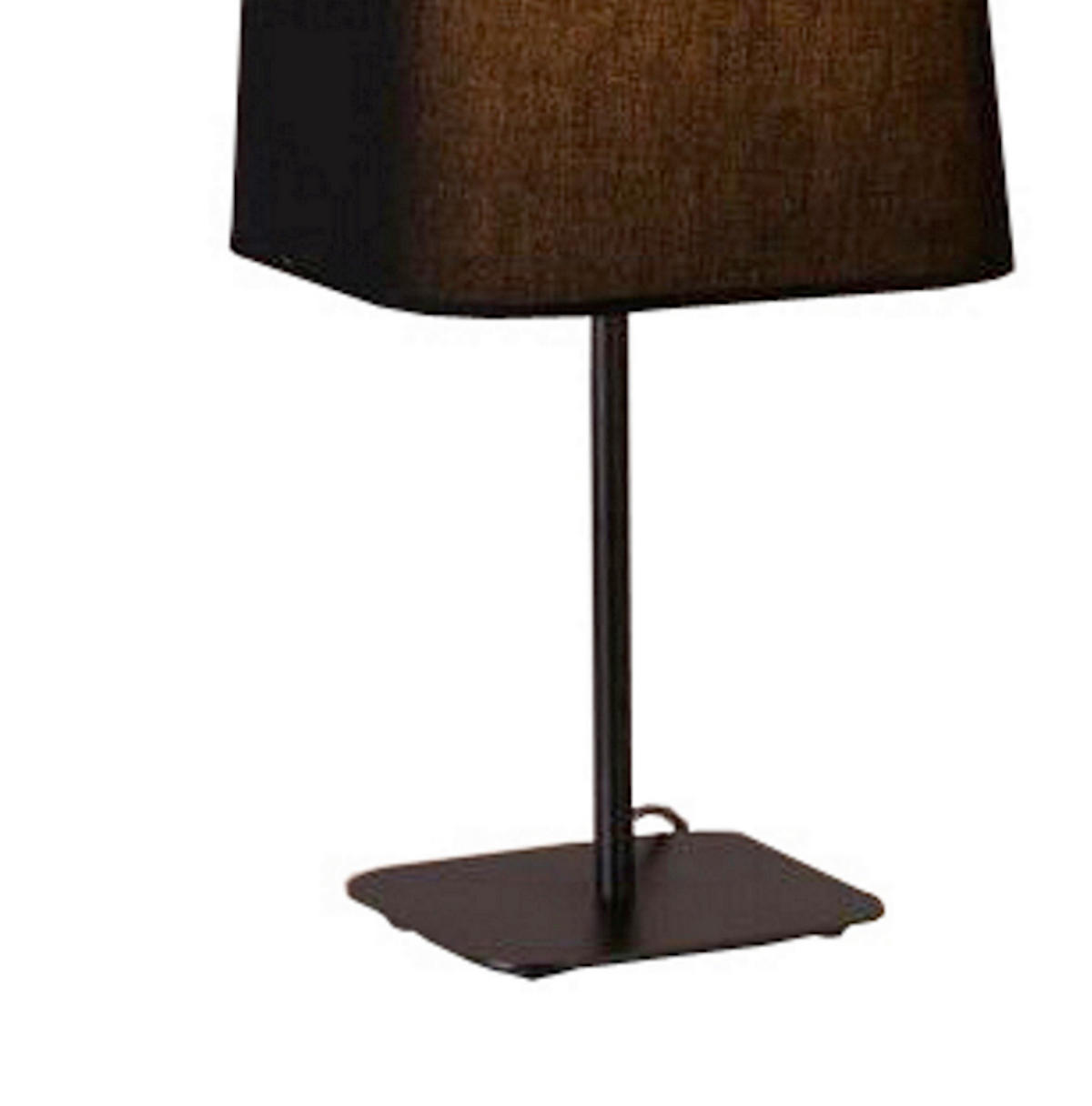 TISCHLEUCHTE Marbella  46/26/26 cm  - Schwarz, Design, Kunststoff/Textil (46/26/26cm)