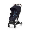BUGGY Orfeo  - Silberfarben/Dunkelblau, Basics, Kunststoff/Textil (77/52/102cm) - cybex GOLD