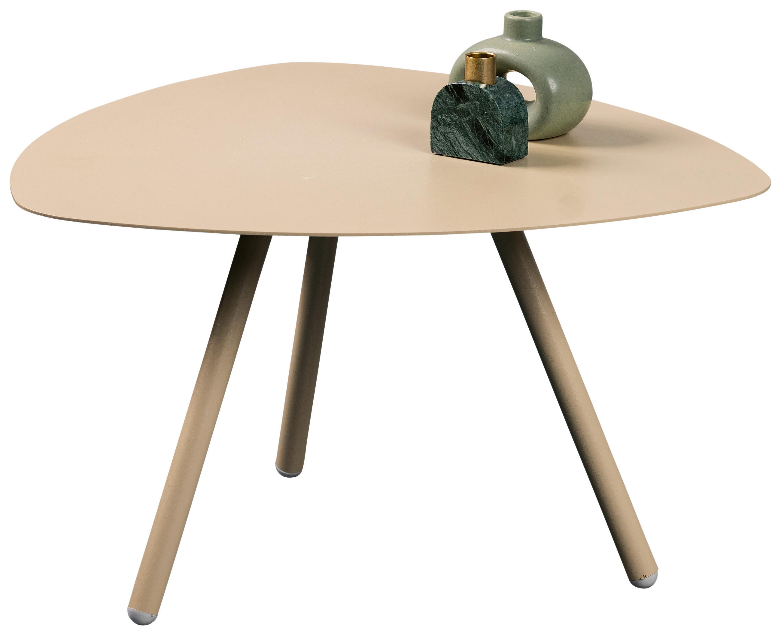 BEISTELLTISCH 60/60/35 cm Creme  - Creme, Design, Metall (60/60/35cm) - Xora