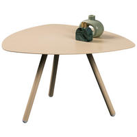 ODKLÁDACÍ STOLEK, krémová - krémová, Design, kov (60/60/35cm) - Xora