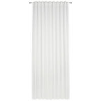 KONČANA ZAVESA  pol prosojno  140/245 cm   - bela, Basics, tekstil (140/245cm) - Esposa