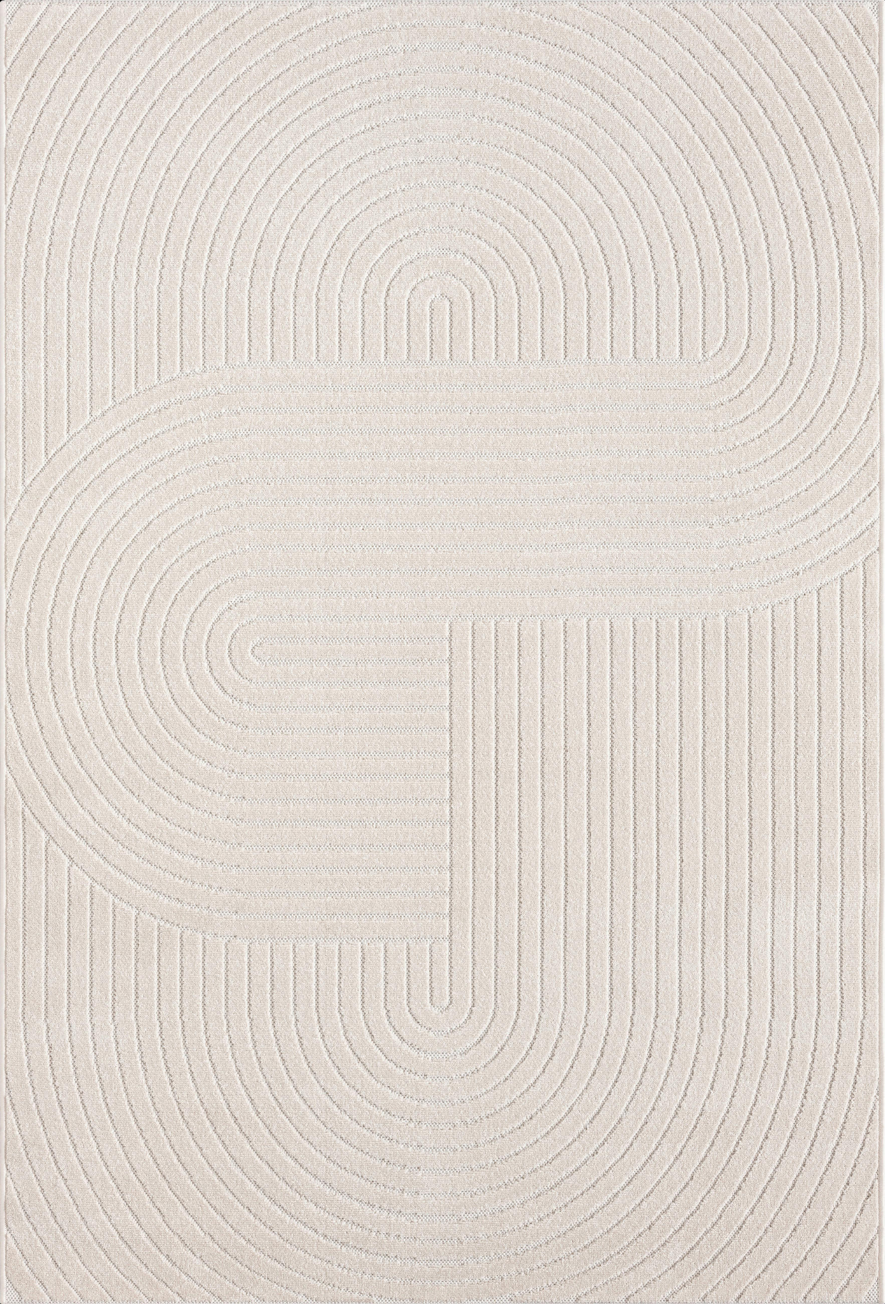 OUTDOORTEPPICH 140/200 cm Tenerife Plus Creme  - Creme, KONVENTIONELL, Textil (140/200cm) - Novel