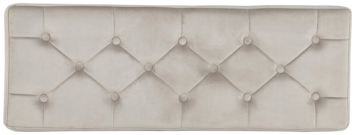 ŠATNÍ LAVICE, 103/47/38 cm - černá/světle hnědá, Design, kov/textil (103/47/38cm) - MID.YOU