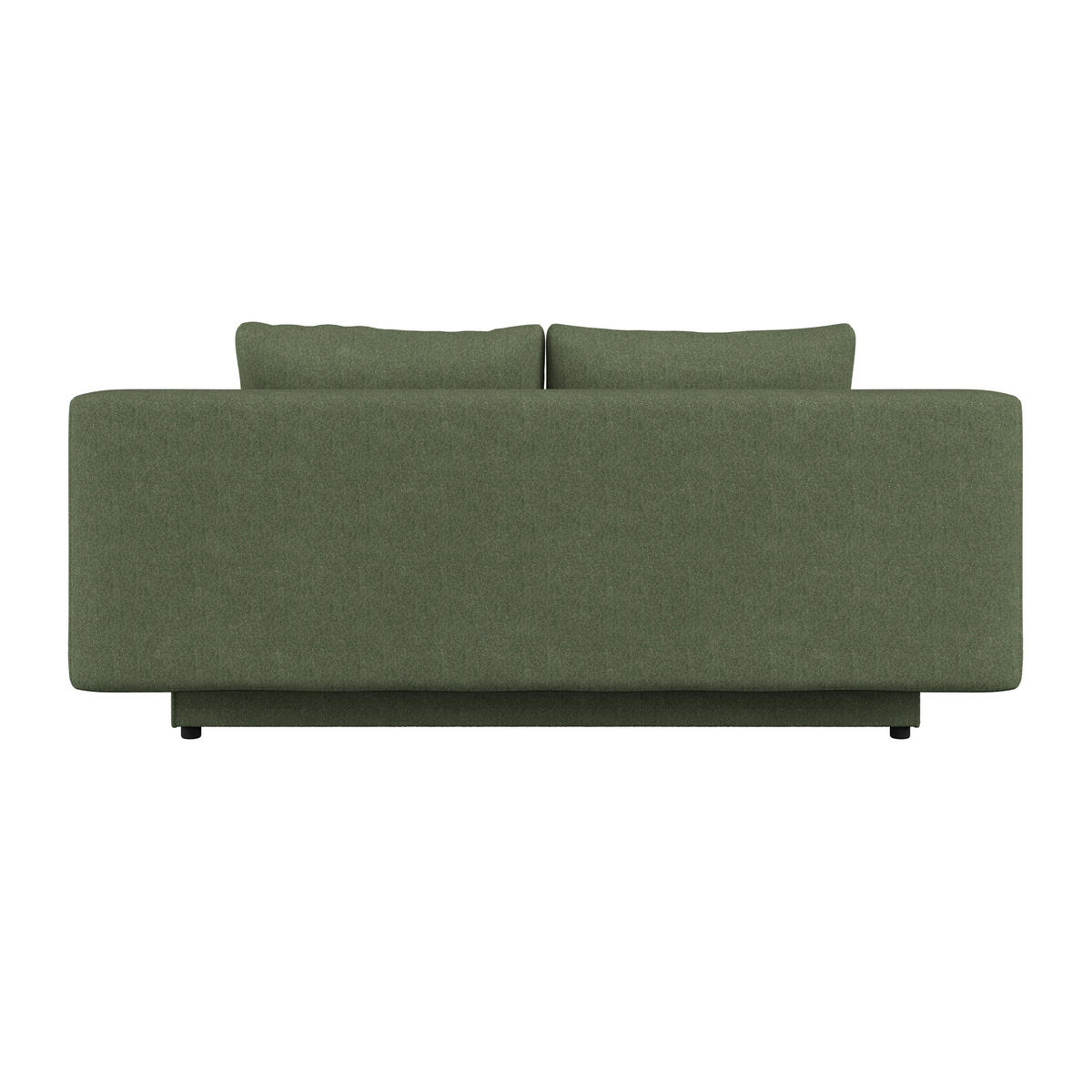 Canapea Extensibilă, lemn, plastic, textil, verde - verde, Trend, plastic/lemn (200/88/100cm) - Carryhome