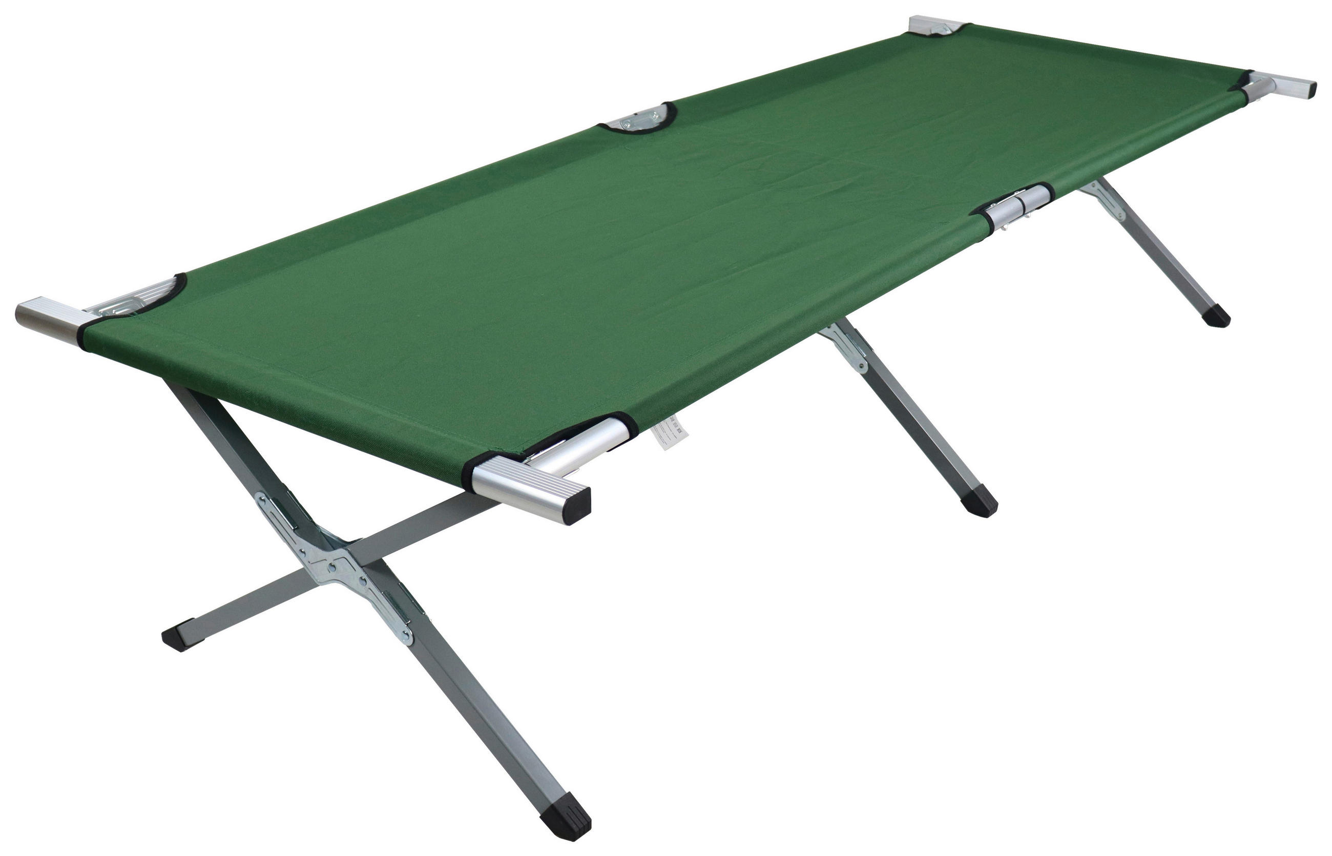 CAMPINGSÄNG - grön, Modern, metall/textil (70/210cm) - Ambia Garden