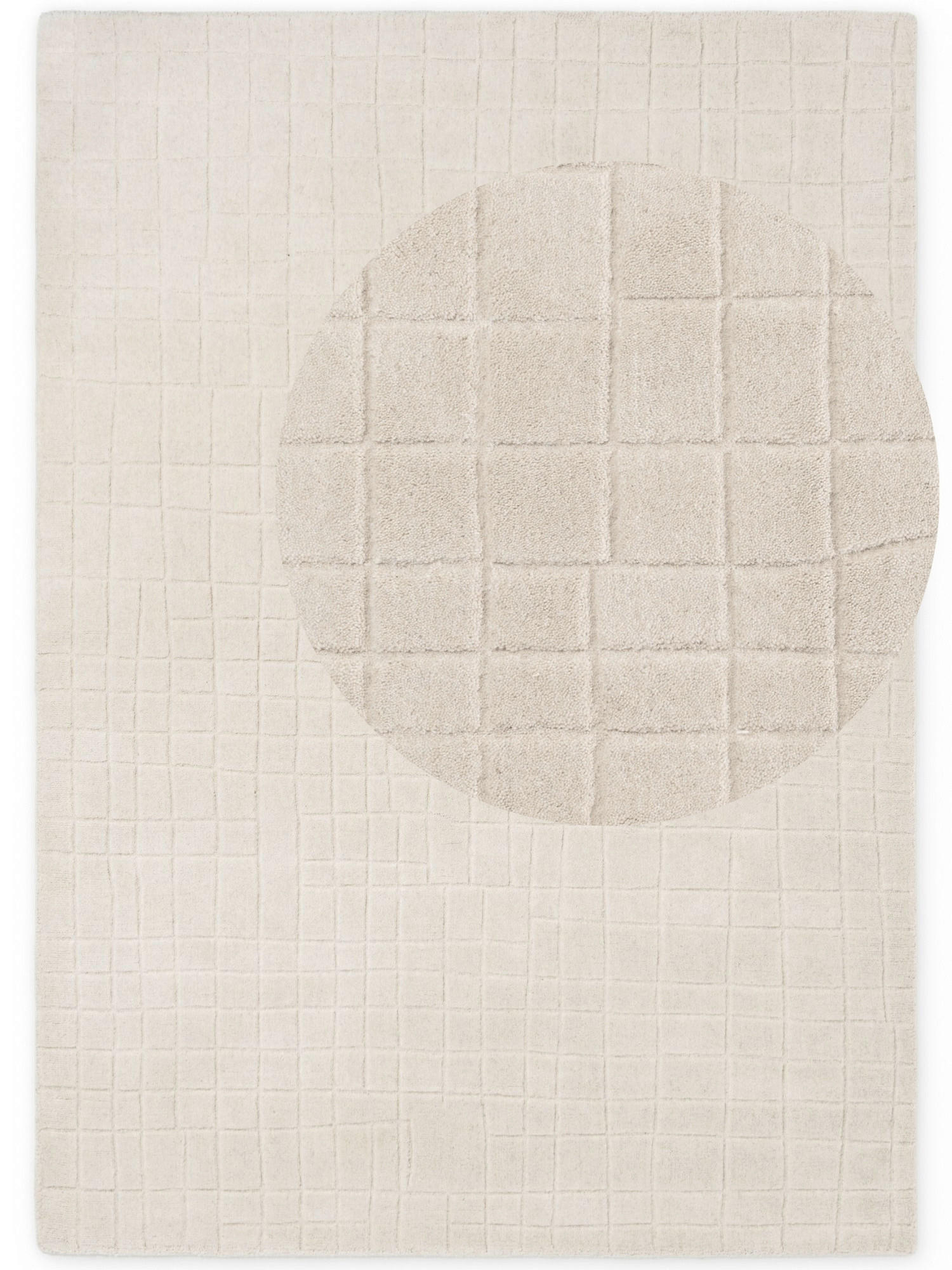 WOLLTEPPICH  Wohnzimmer 160/230 cm Kollektion 1890 Kenso Beige rechteckig  - Beige, Basics, Textil (160/230cm) - Villeroy & Boch
