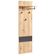 GARDEROBE 4-teilig  in 180/198/38 cm  - Anthrazit/Eiche Artisan, KONVENTIONELL, Holzwerkstoff (180/198/38cm) - Carryhome