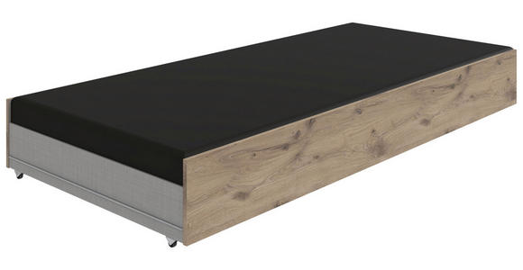 BETTSCHUBKASTEN Eichefarben - Eichefarben, KONVENTIONELL, Holzwerkstoff (199/27/93cm) - Carryhome