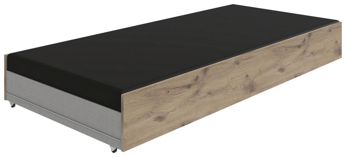 BETTSCHUBKASTEN  in Eichefarben  - Eichefarben, Konventionell, Holzwerkstoff (199/27/93cm) - Boxxx
