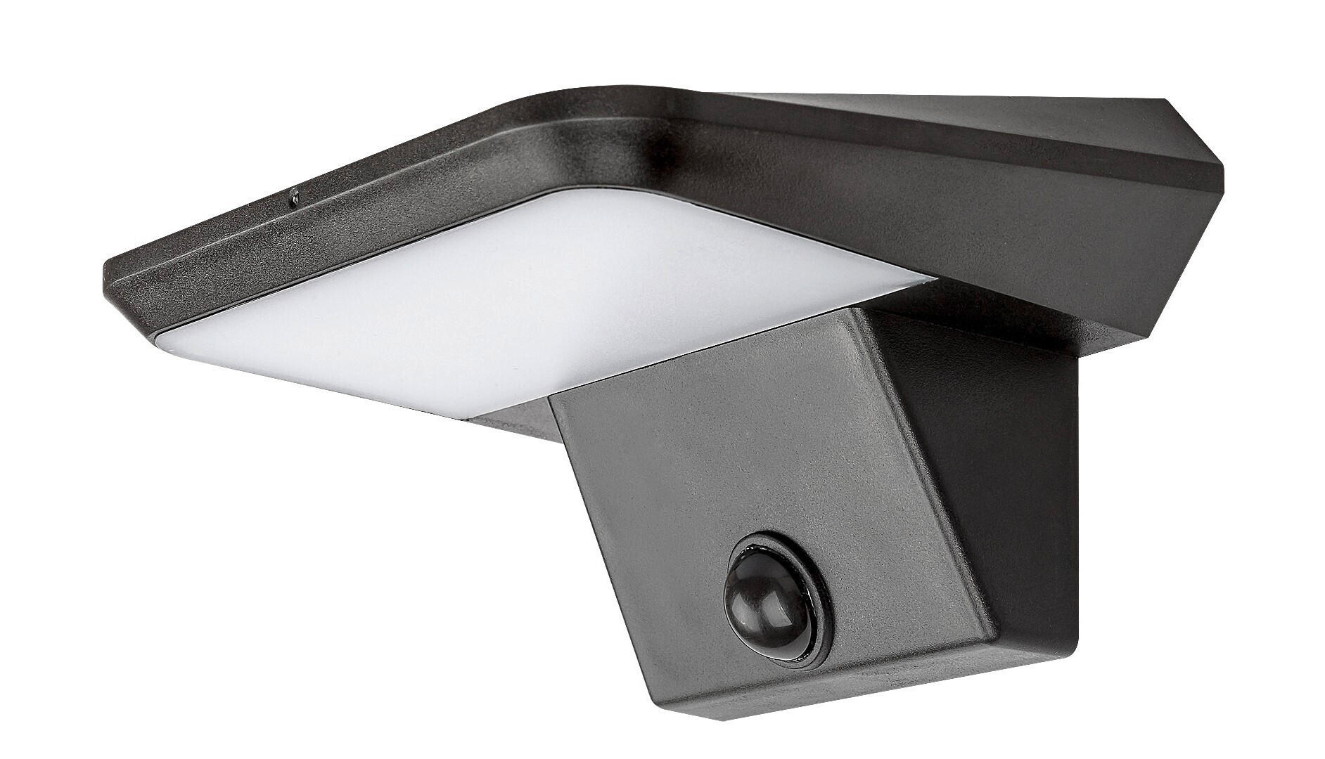 SOLARNA SVETILKA Qesa 15.5/7.5 cm - črna, Basics, umetna masa (15.5/7.5cm)