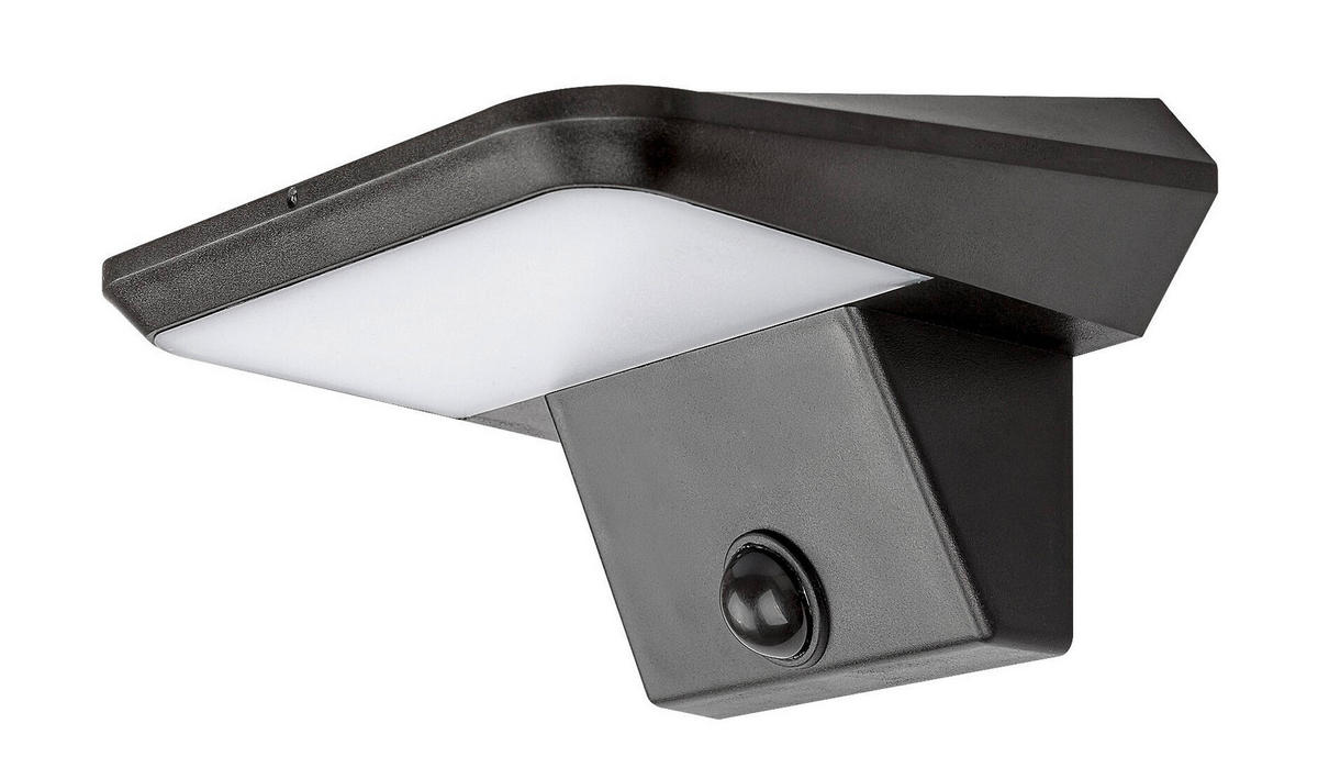 SVJETILJKA SOLARNA Qesa  - crna, Basics, plastika (15.5/7.5cm)