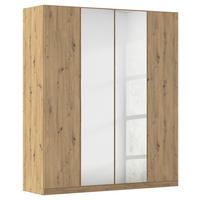 FALTTÜRENSCHRANK in Eiche Artisan  - Eiche Artisan, Holzwerkstoff (181/210/54cm) - Boxxx