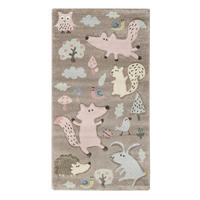 KINDERTEPPICH 133/200 cm Forest Tier  - Taupe, Trend, Textil (133/200cm) - Sigikid