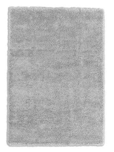 HOCHFLORTEPPICH 133/190 cm Savage Silberfarben  - Silberfarben, KONVENTIONELL, Textil (133/190cm) - Schöner Wohnen