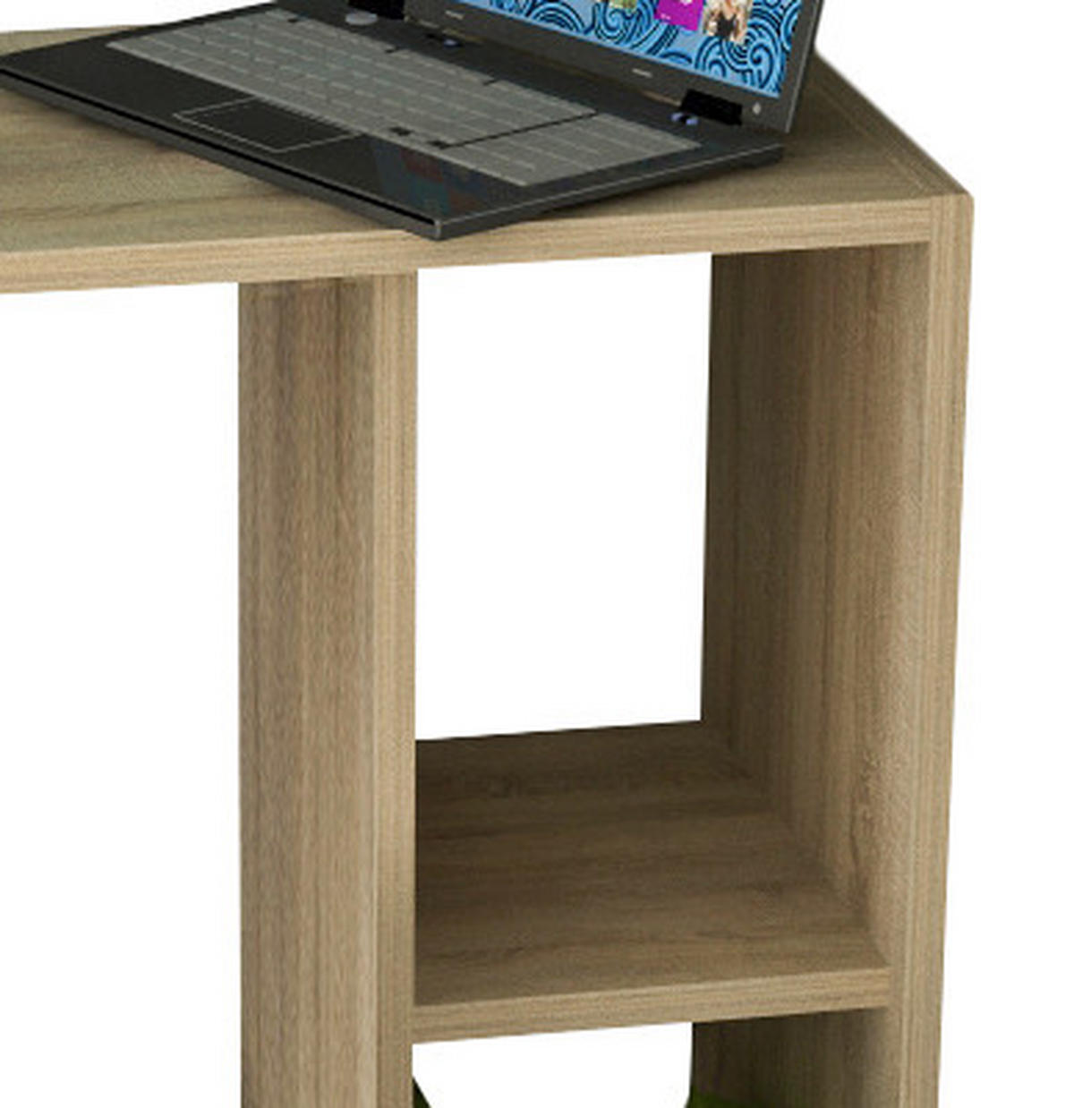 Couchtisch in Eichefarbe in Holzwerkstoff 40/30/63 cm  - Eichefarben, Basics, Holzwerkstoff (40/30/63cm) - MID.YOU