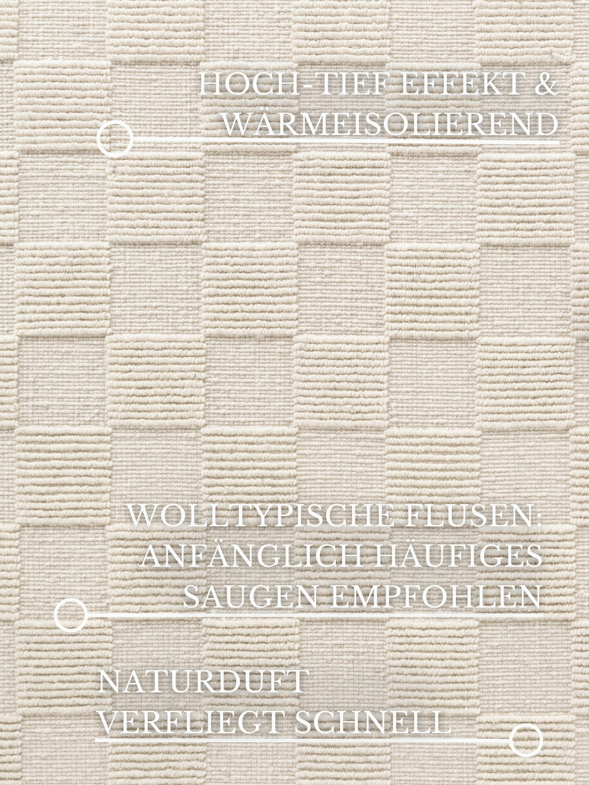 WEBTEPPICH 160/230 cm Kollektion 1766 Creme  - Creme, Basics, Textil (160/230cm) - Villeroy & Boch