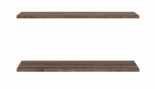 POLICA ZA ORMAR boja hrasta 98/2,2/48 cm - boja hrasta, Dizajnerski, pločasti materijal (98/2,2/48cm) - Carryhome
