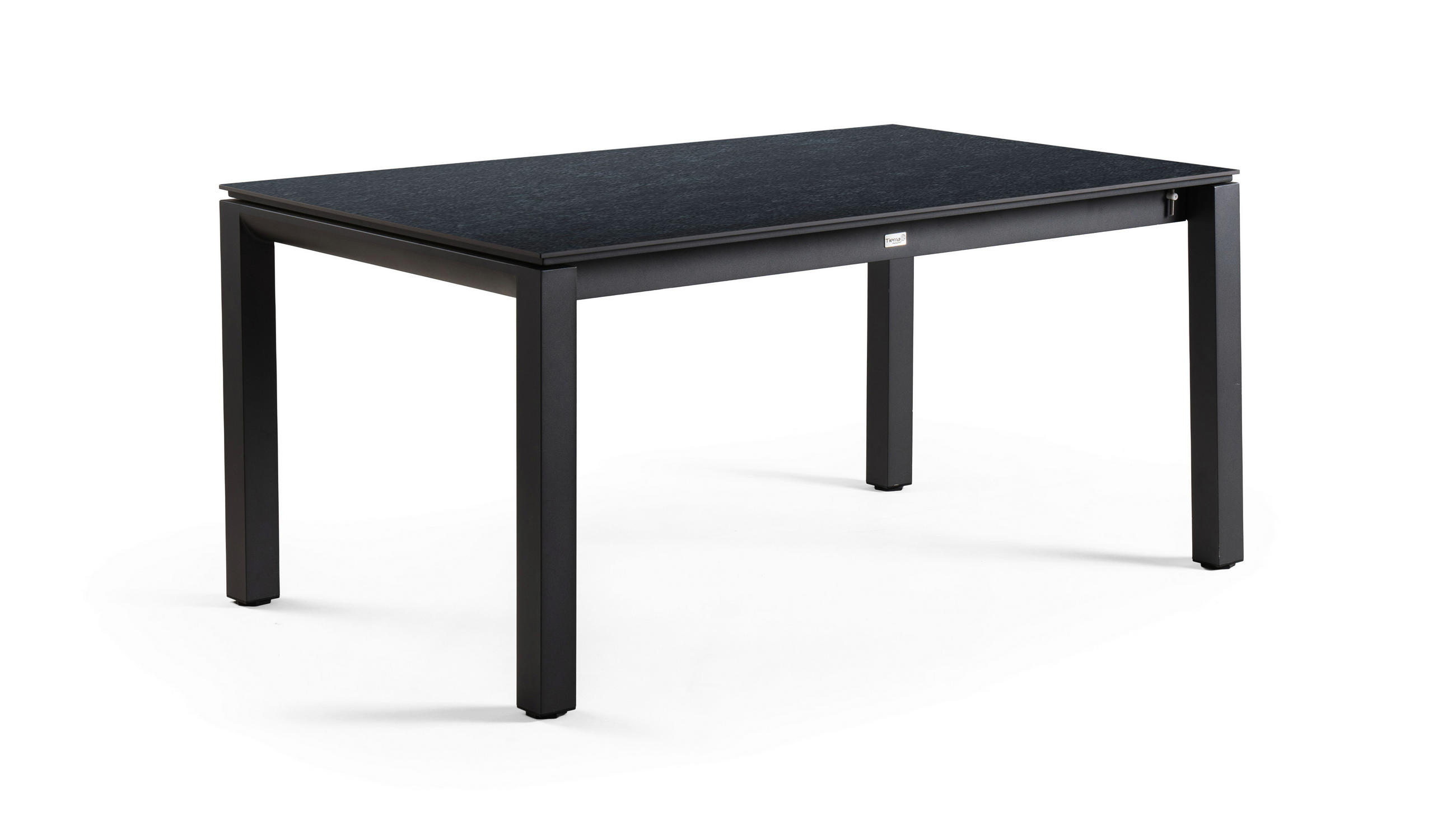GARTENTISCH 160-220/100/74 cm Metall, Kunststoff  - Anthrazit/Graphitfarben, Modern, Kunststoff/Metall (160-220/100/74cm) - Tierra Outdoor