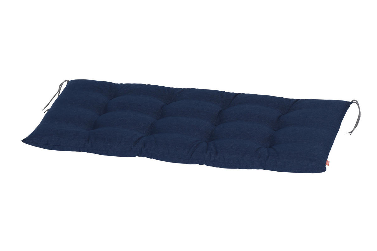 BANKAUFLAGE Uni  - Blau, KONVENTIONELL, Textil (48/6/120cm) - Siena Garden