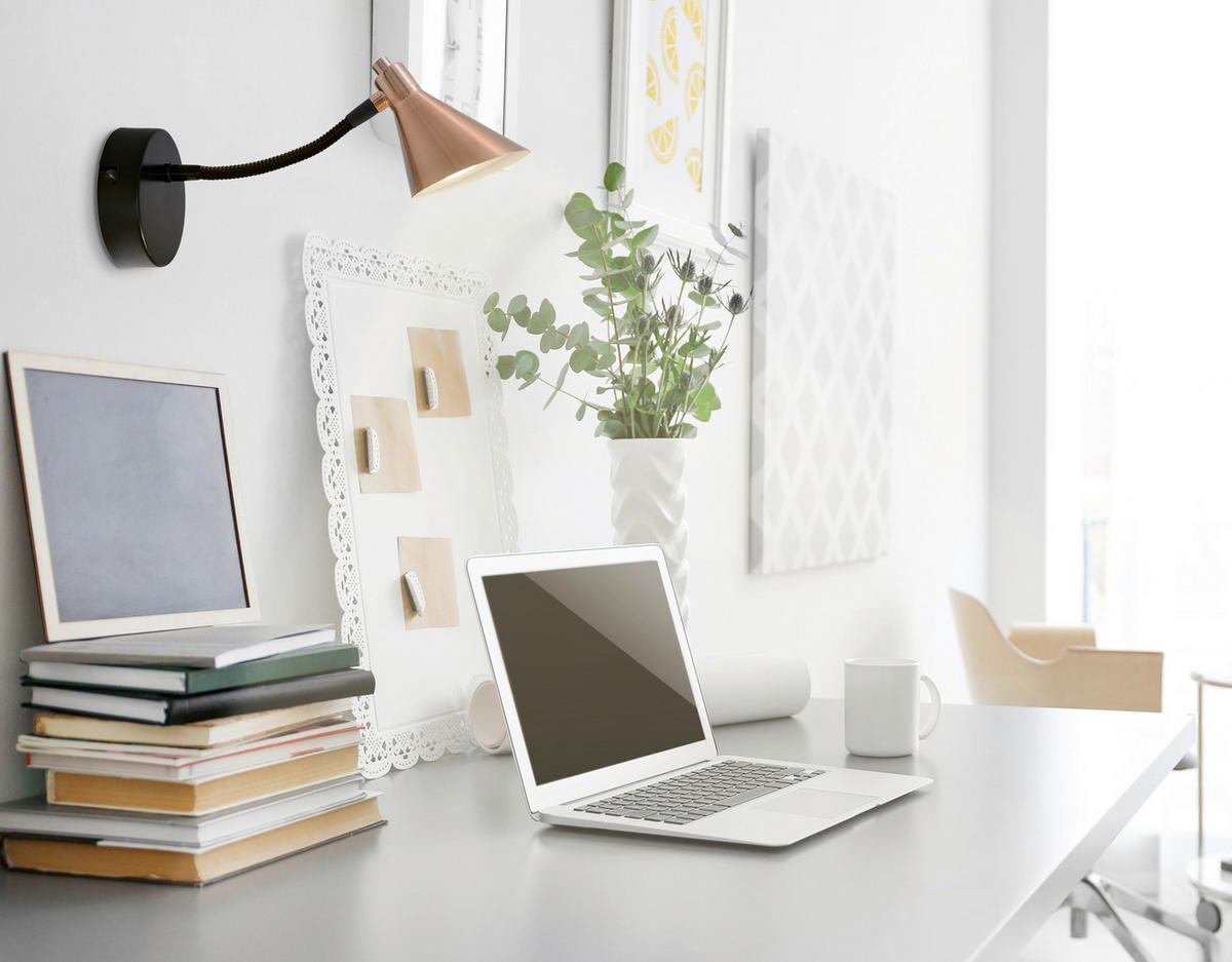 LED-WANDLEUCHTE Copper 13.5/23 cm  - Kupferfarben, Basics, Metall (13.5/23cm) - Näve