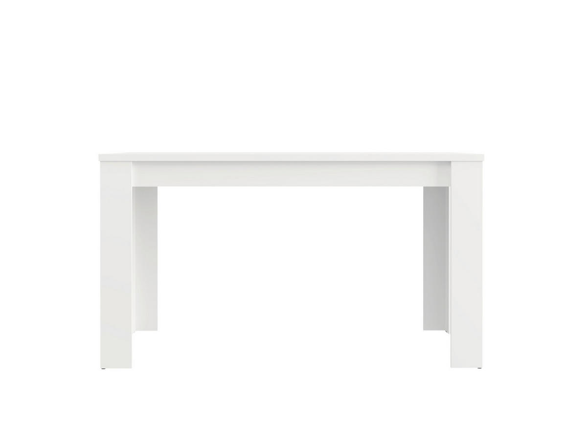 STOL ZA BLAGOVAONICU  bijela  drvni materijal      - bijela, Moderno, drvni materijal (135/80/75,5cm)