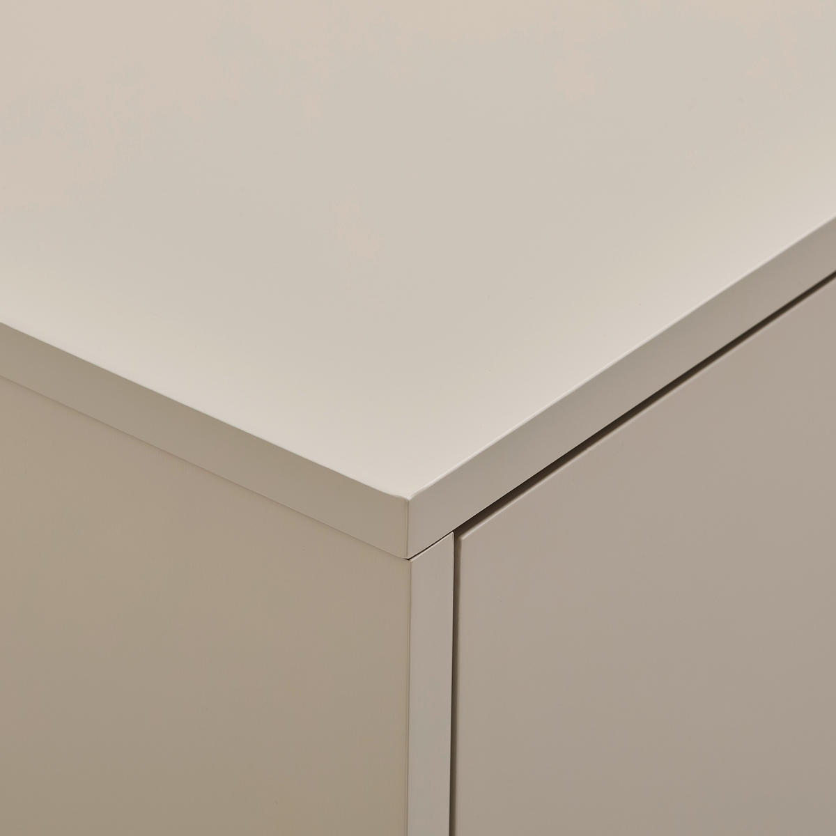 SIDEBOARD  140/80/40 cm 3 Schublade(n)  - Kaschmir, Design, Holzwerkstoff/Metall (140/80/40cm) - MID.YOU