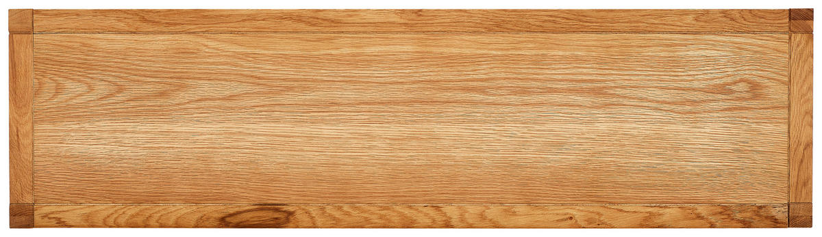 KONSOLENTISCH furniert, massiv Naturfarben  - Naturfarben, KONVENTIONELL, Holzwerkstoff (120/33/80cm) - MID.YOU