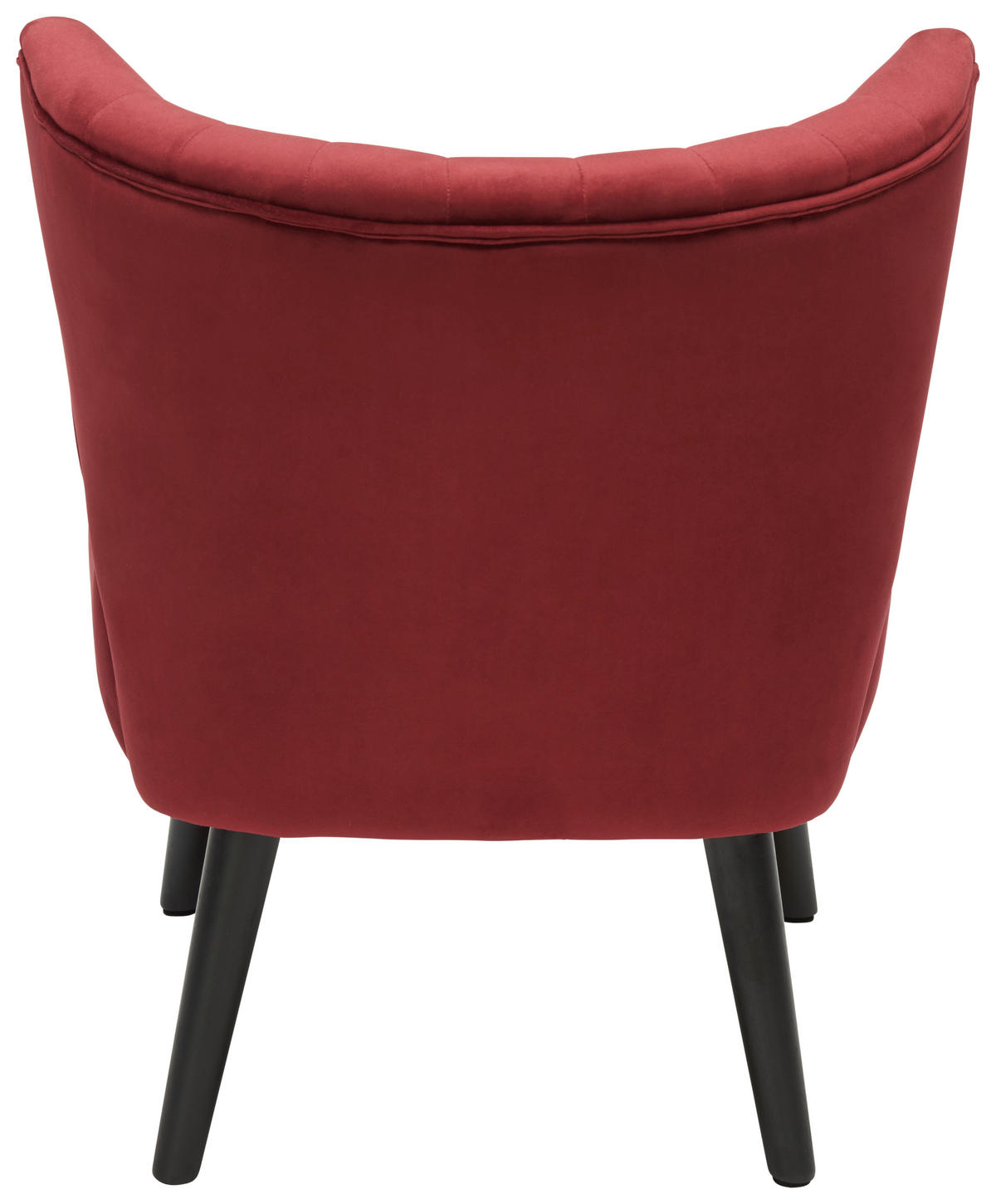 KRESLO, textil, čierna, tmavočervená - čierna/tmavočervená, Trend, drevo/textil (63/76/73cm) - Xora