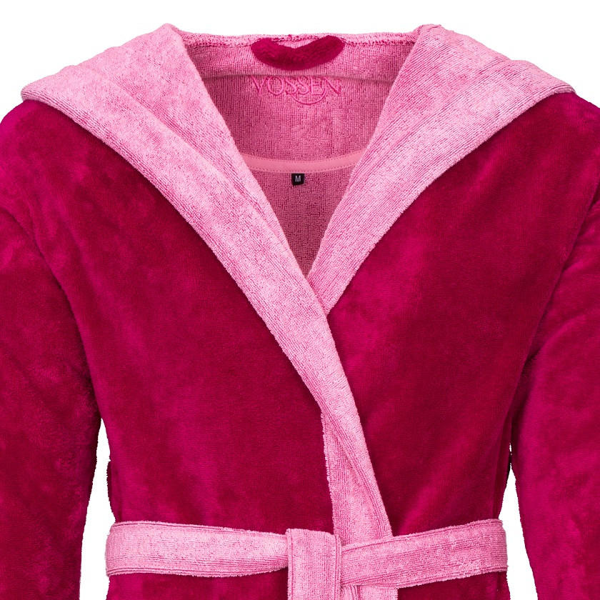 BADEMANTEL M Unisex  - Pink, Basics, Textil (Mnull) - Vossen