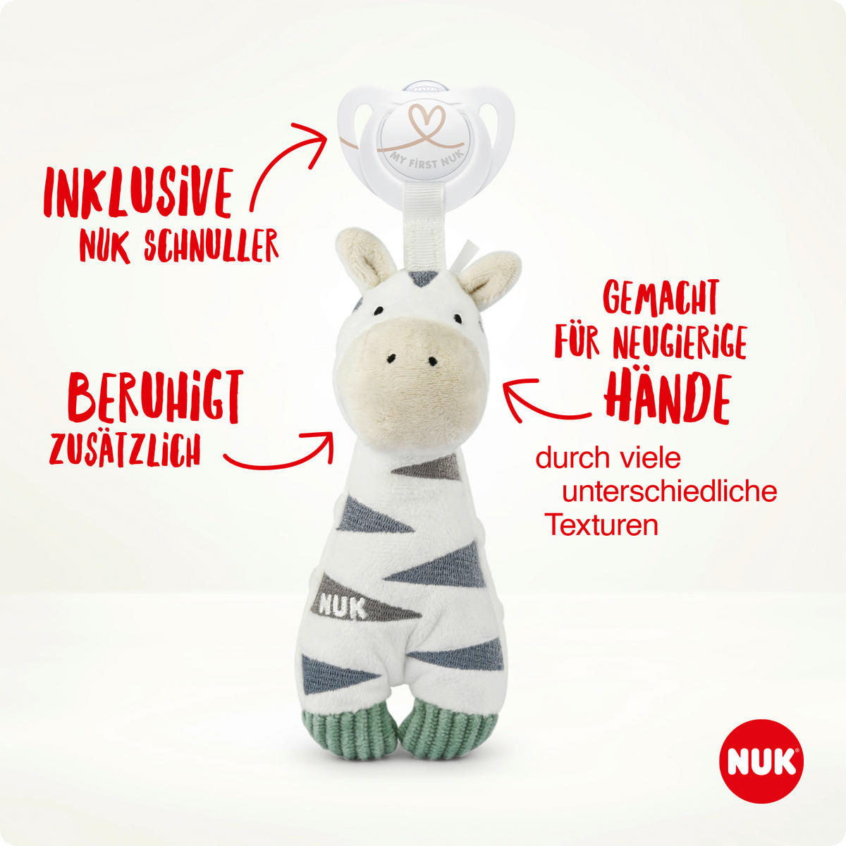 BABYGESCHENKSET  - Basics, Kunststoff/Textil (6,6/6,6/23cm) - NUK