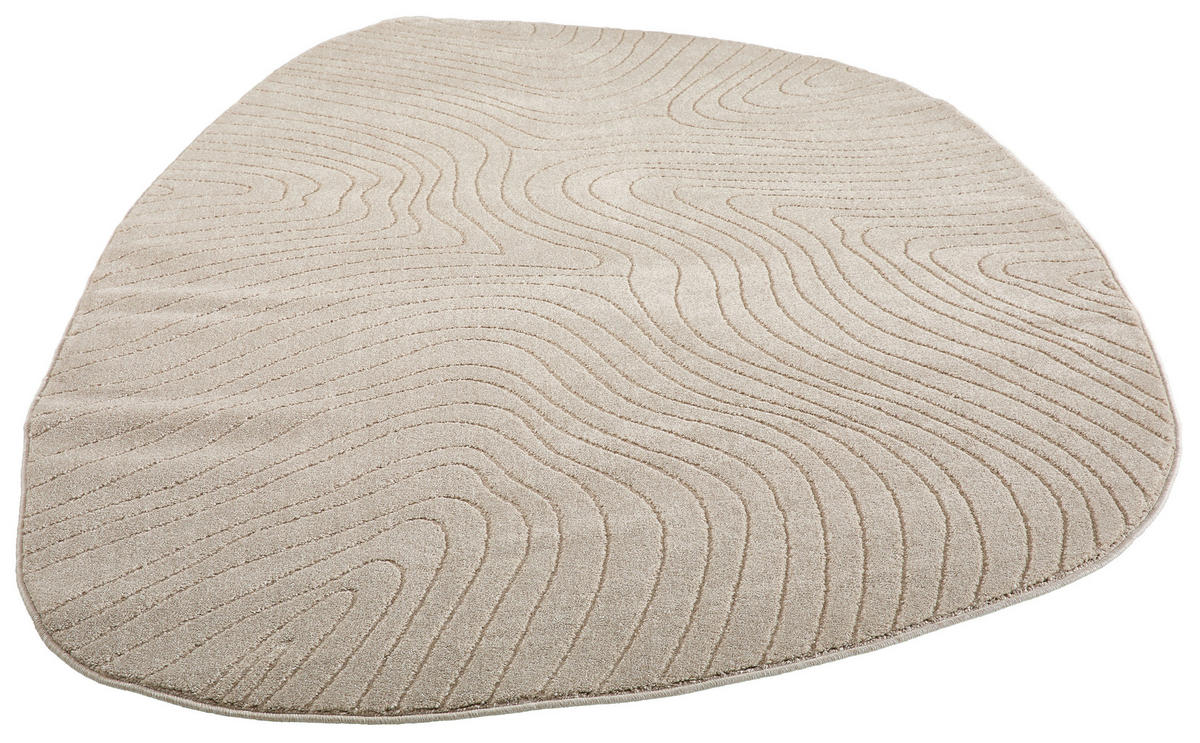 WEBTEPPICH 130/190 cm Beige  - Beige, Design, Textil (130/190cm) - Novel