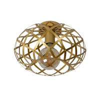 DECKENLEUCHTE  30/20 cm    - Messingfarben, Design, Metall (30/20cm) - Lucide