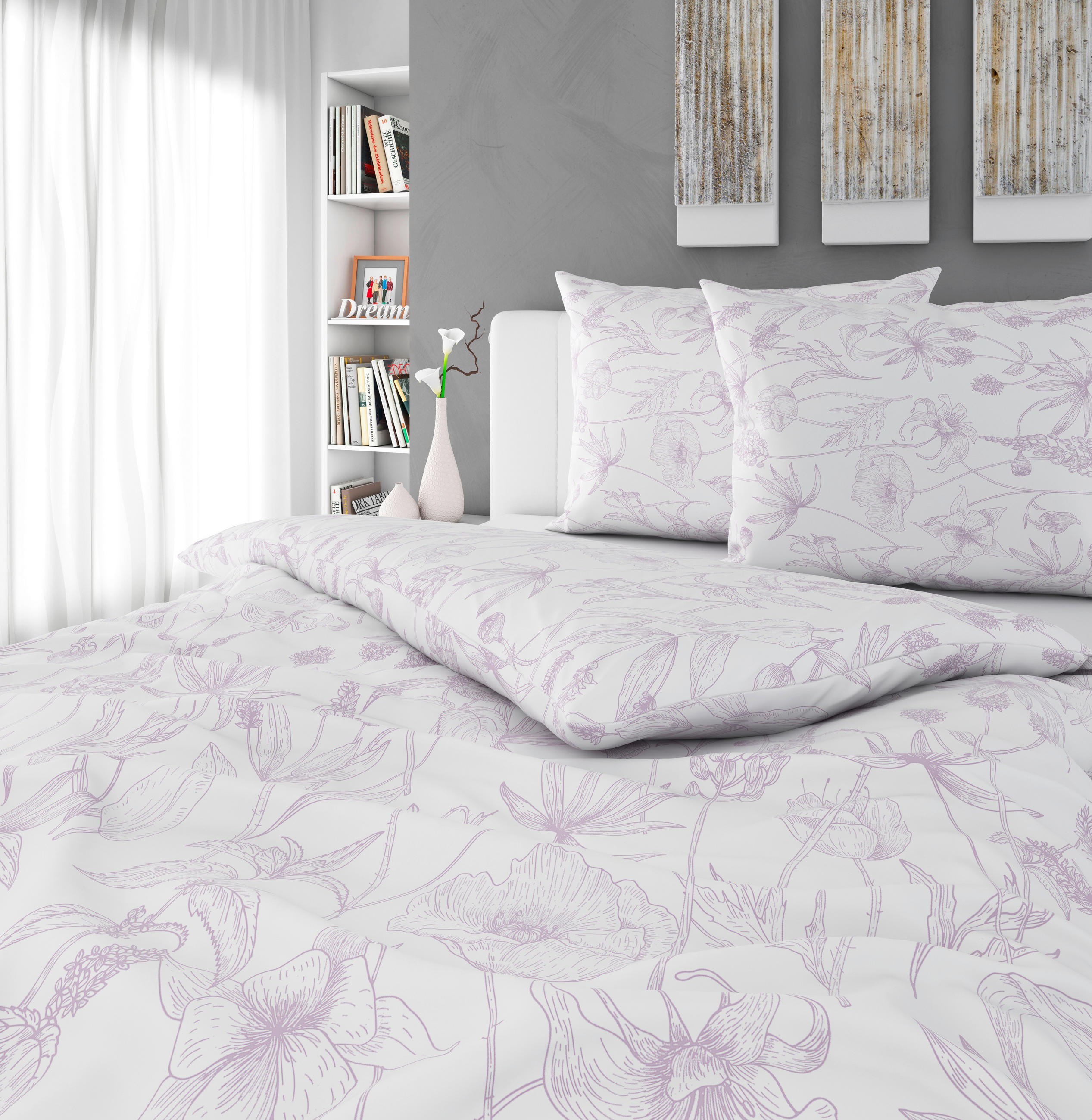 POSTELJNINA SELINA 200/200 cm renforcé roza  - roza, Konvencionalno, tekstil (200/200cm) - Esposa