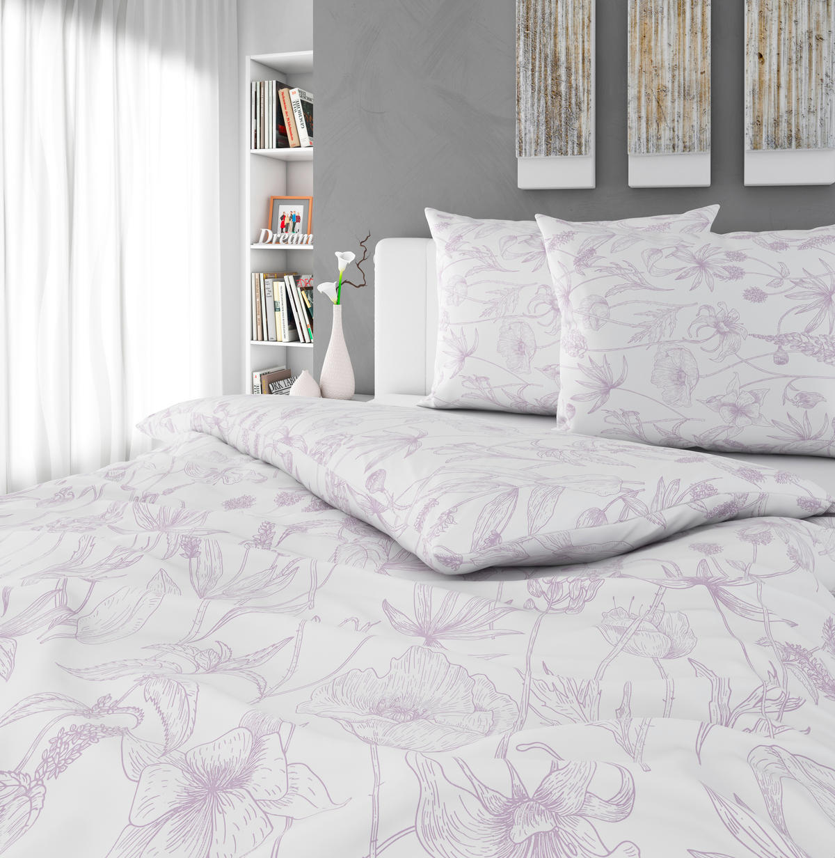 POSTELJNINA SELINA 200/200 cm renforcé roza  - roza, Konvencionalno, tekstil (200/200cm) - Esposa