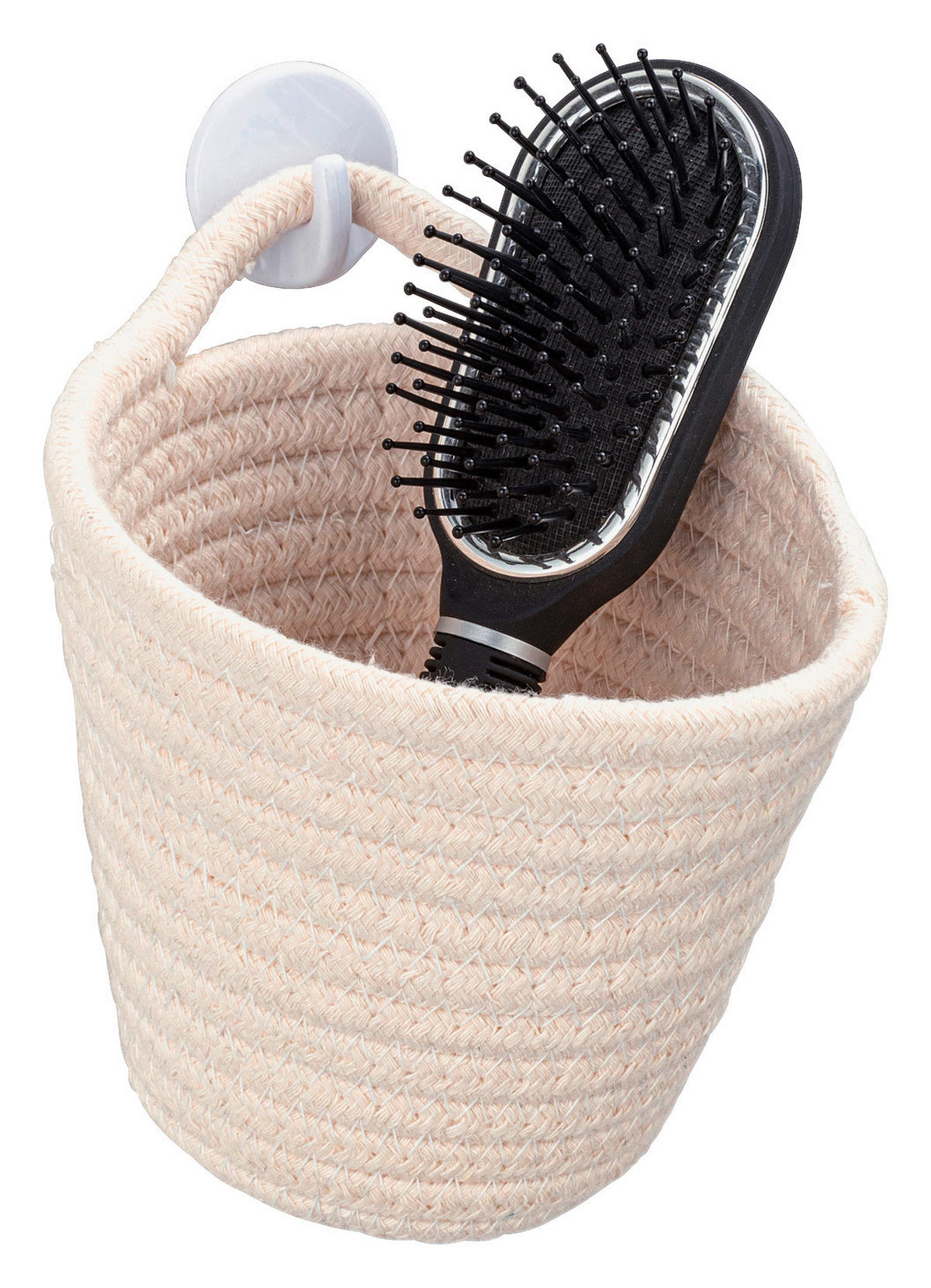 KORB  - Weiß, Basics, Textil (12,5/12/14,5cm) - Wenko