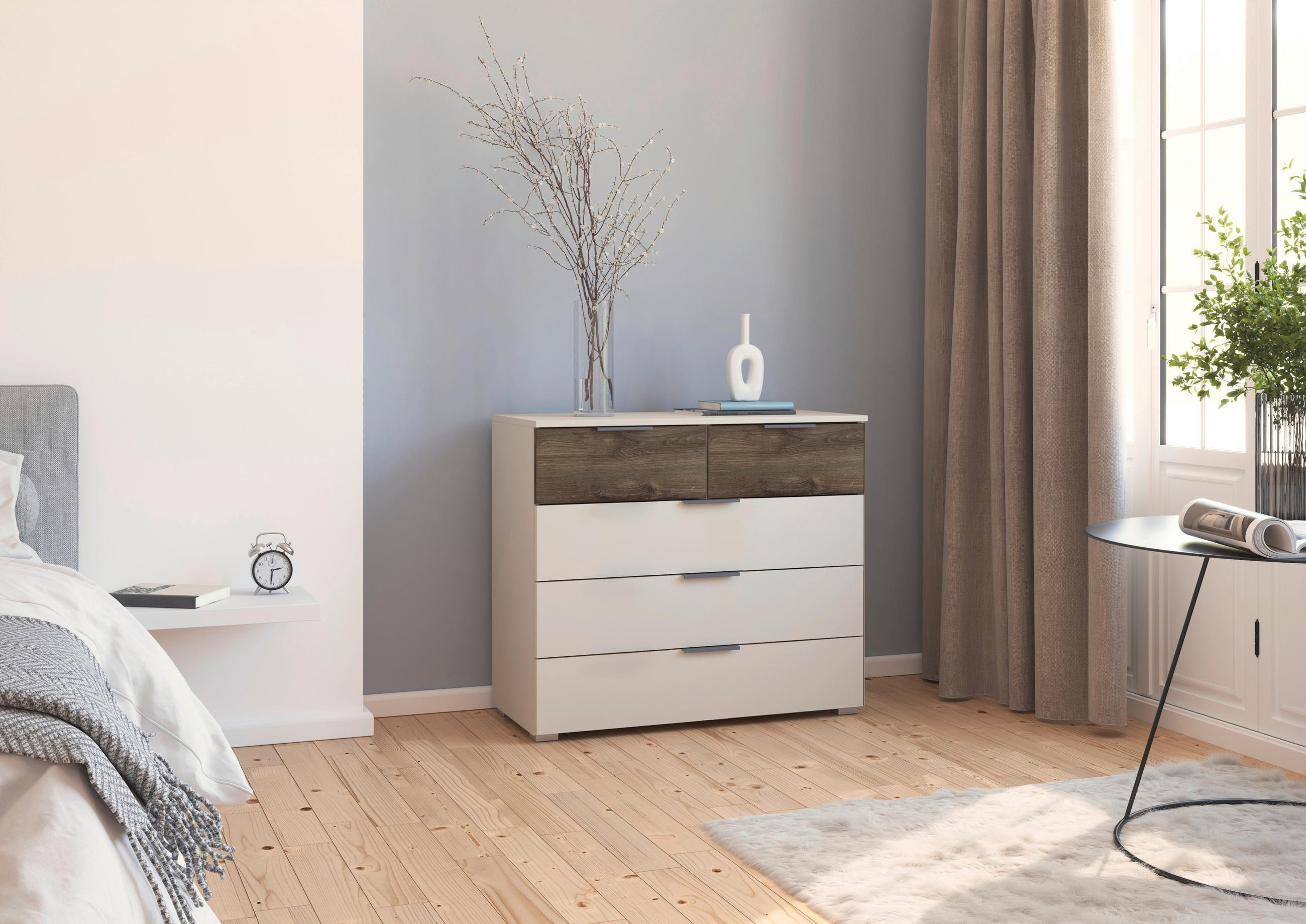 KOMMODE  in 93/81/42 cm  - Champagner, Trend, Holzwerkstoff (93/81/42cm)