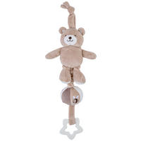 SPIELUHR Honey  - Creme/Braun, Basics, Kunststoff/Textil (25cm) - Patinio