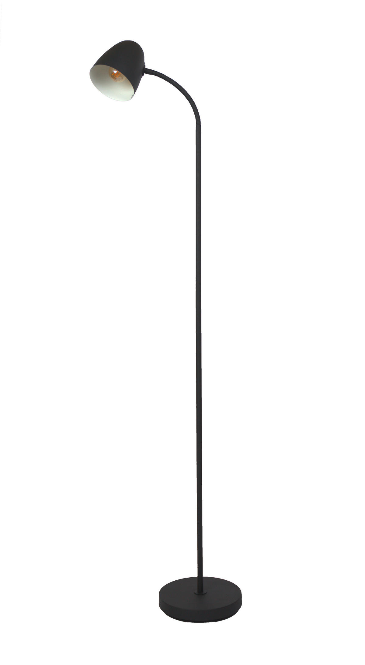 GOLVLAMPA Jason 20/37/140 cm    - svart, Design, metall (20/37/140cm) - Globo