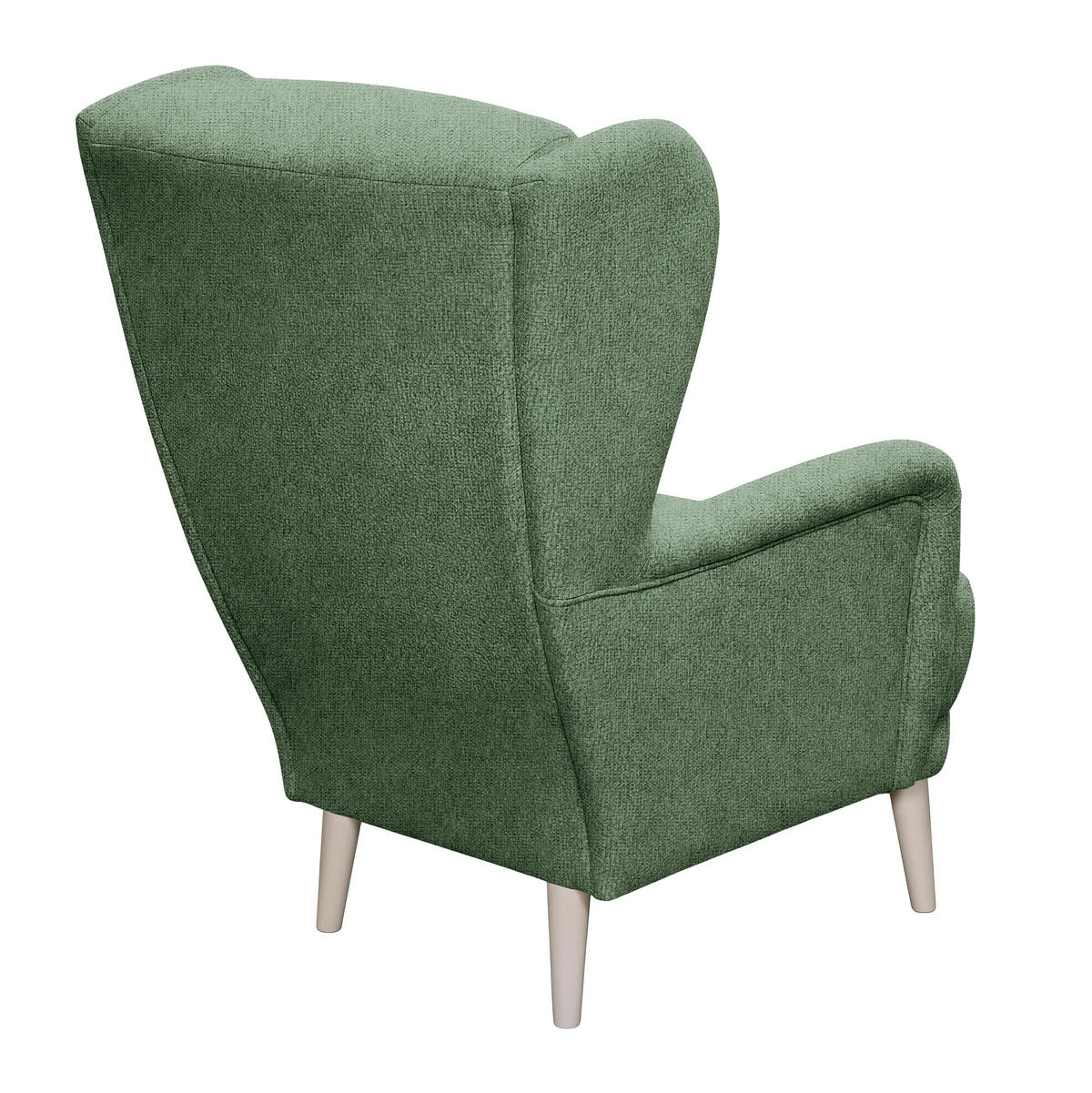 SESSEL in Mikrovelours Dunkelgrün  - Kaschmir/Dunkelgrün, MODERN, Holz/Textil (74/106/94cm) - MID.YOU