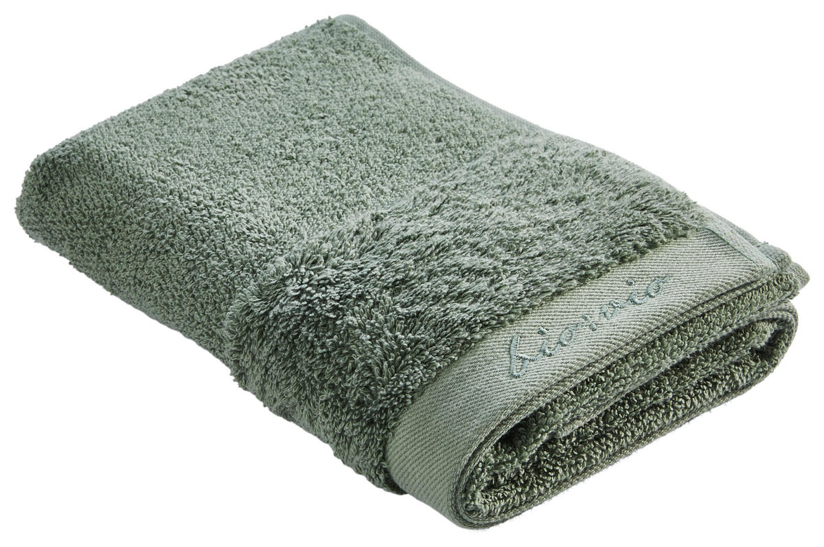 HANDTUCH Bonita Grün  - Grün, Basics, Textil (50/100cm) - Bio:Vio