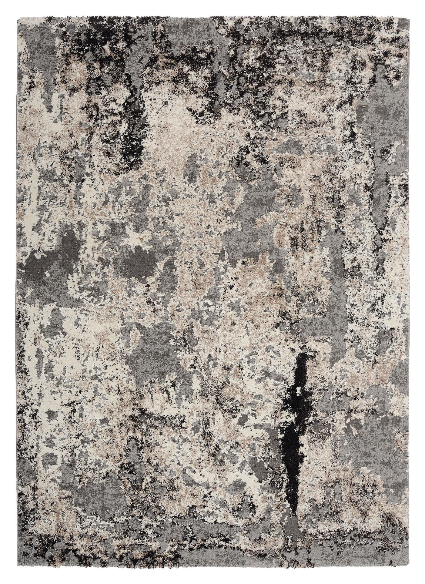 WEBTEPPICH 120/170 cm Timeline Quantum Hellgrau  - Hellgrau, Design, Textil (120/170cm) - Novel