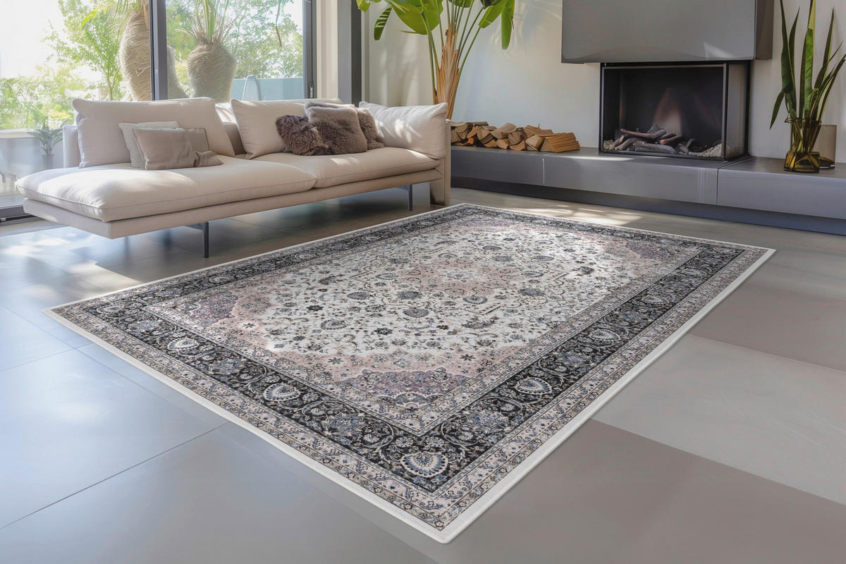 FLACHWEBETEPPICH 80/150 cm Elfenbein rechteckig  - Elfenbein, Basics, Textil (80/150cm) - Kayoom