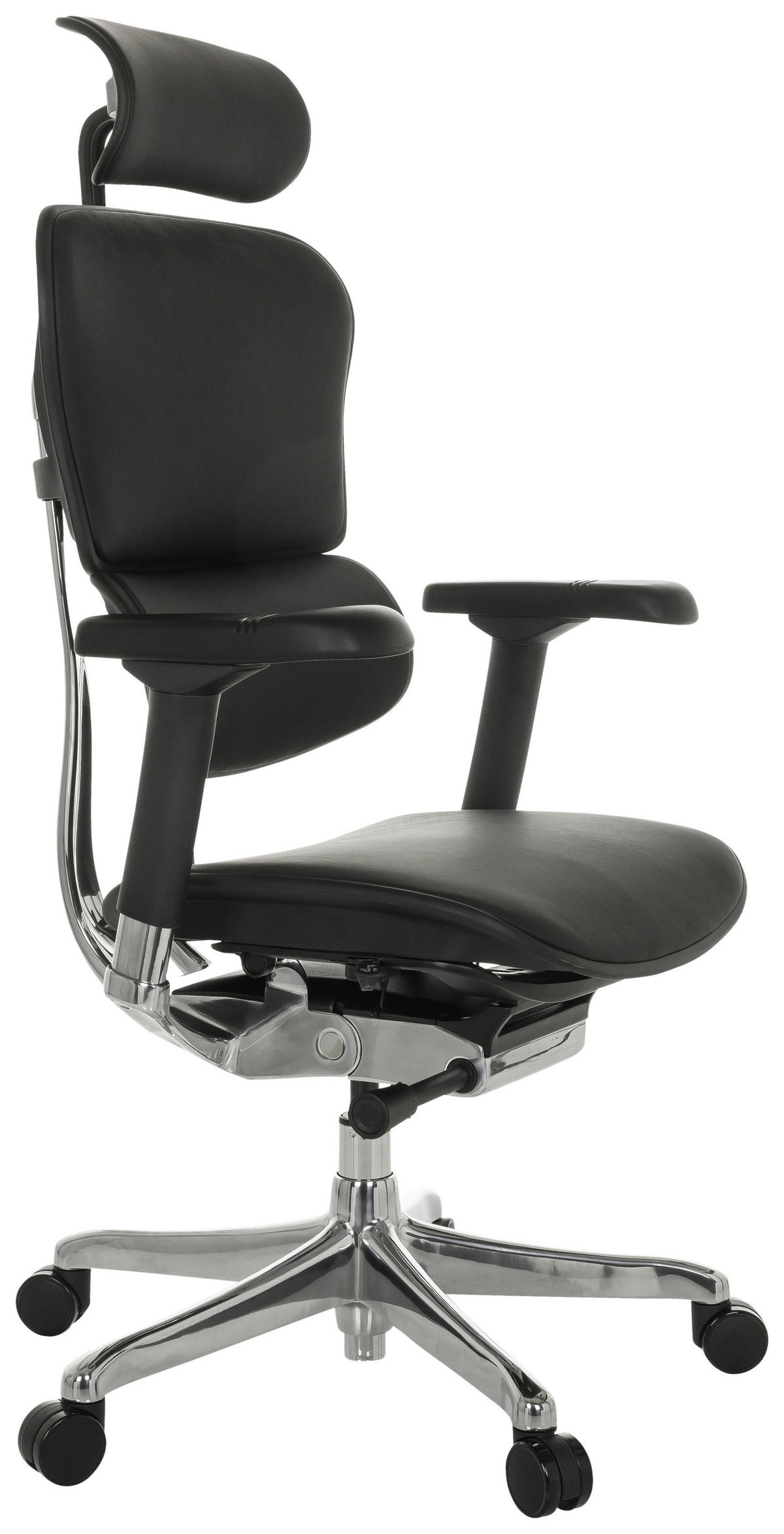 OTOČNÁ ŽIDLE, černá - černá/barvy stříbra, Moderní, kov/plast (78/117 - 136/64cm) - MID.YOU