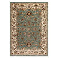 VINTAGE-TEPPICH 120/170 cm Herat Mintgrün, Creme  - Creme/Mintgrün, Basics, Kunststoff/Textil (120/170cm) - Hanse Home