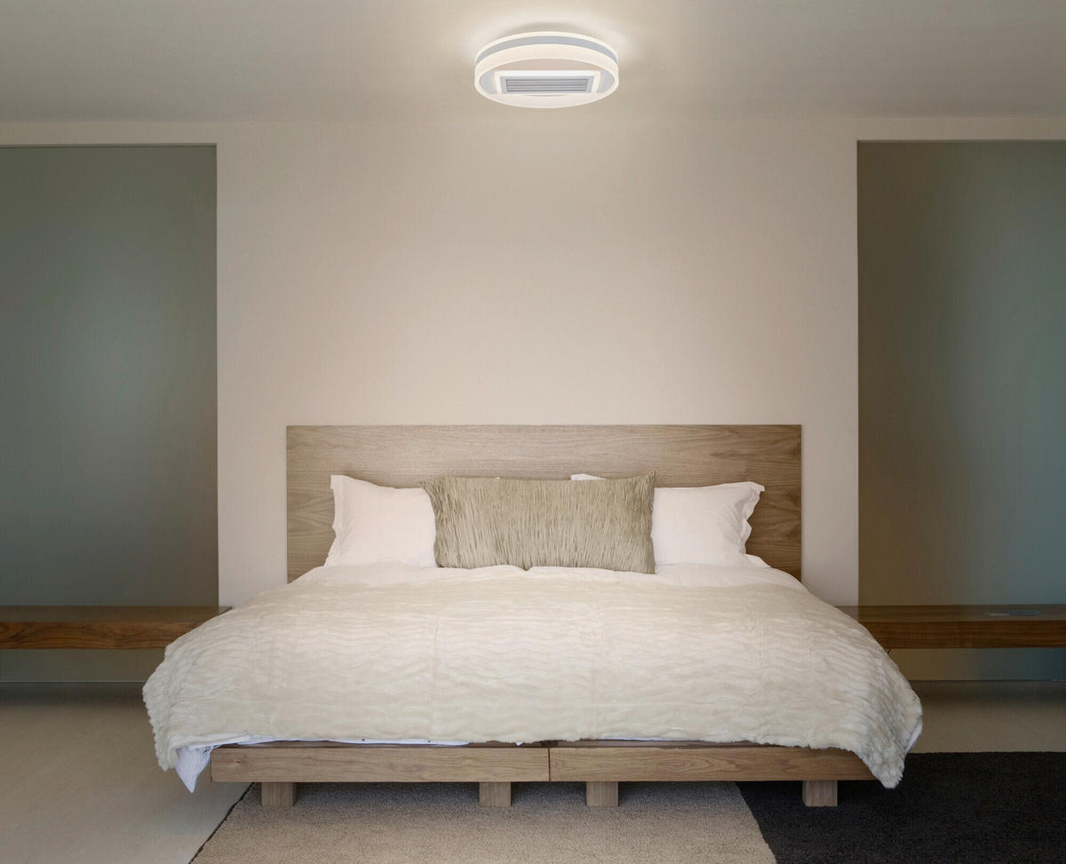 LED-DECKENLEUCHTE 50/13,5 cm   - Weiß, Design, Kunststoff/Metall (50/13,5cm) - Osram