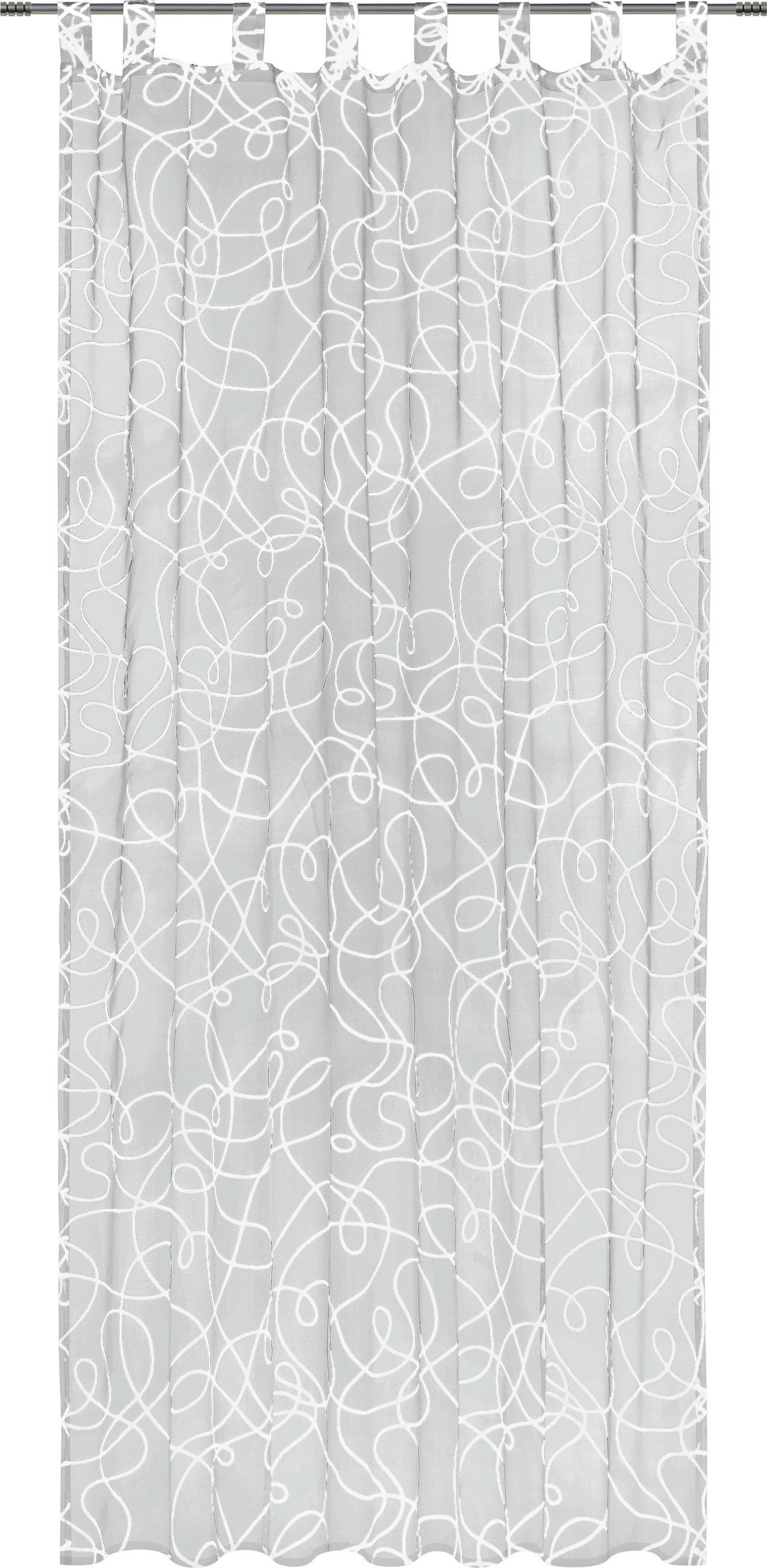 Boxxx ZÁVĚS S POUTKY, průhledné, 140/245 cm