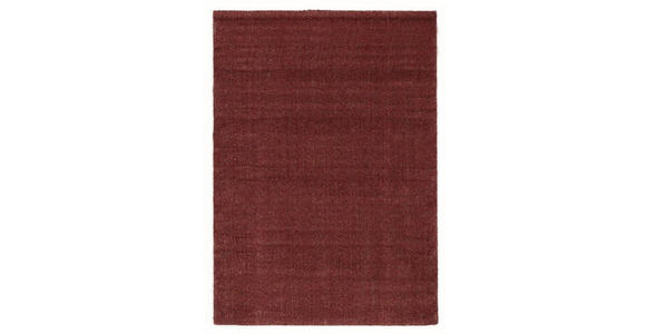 WEBTEPPICH Louvre Melange 160/230 cm  - Rot, Basics, Textil (160/230cm) - Novel