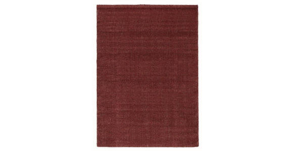 WEBTEPPICH Louvre Melange 120/170 cm  - Rot, Basics, Textil (120/170cm) - Novel