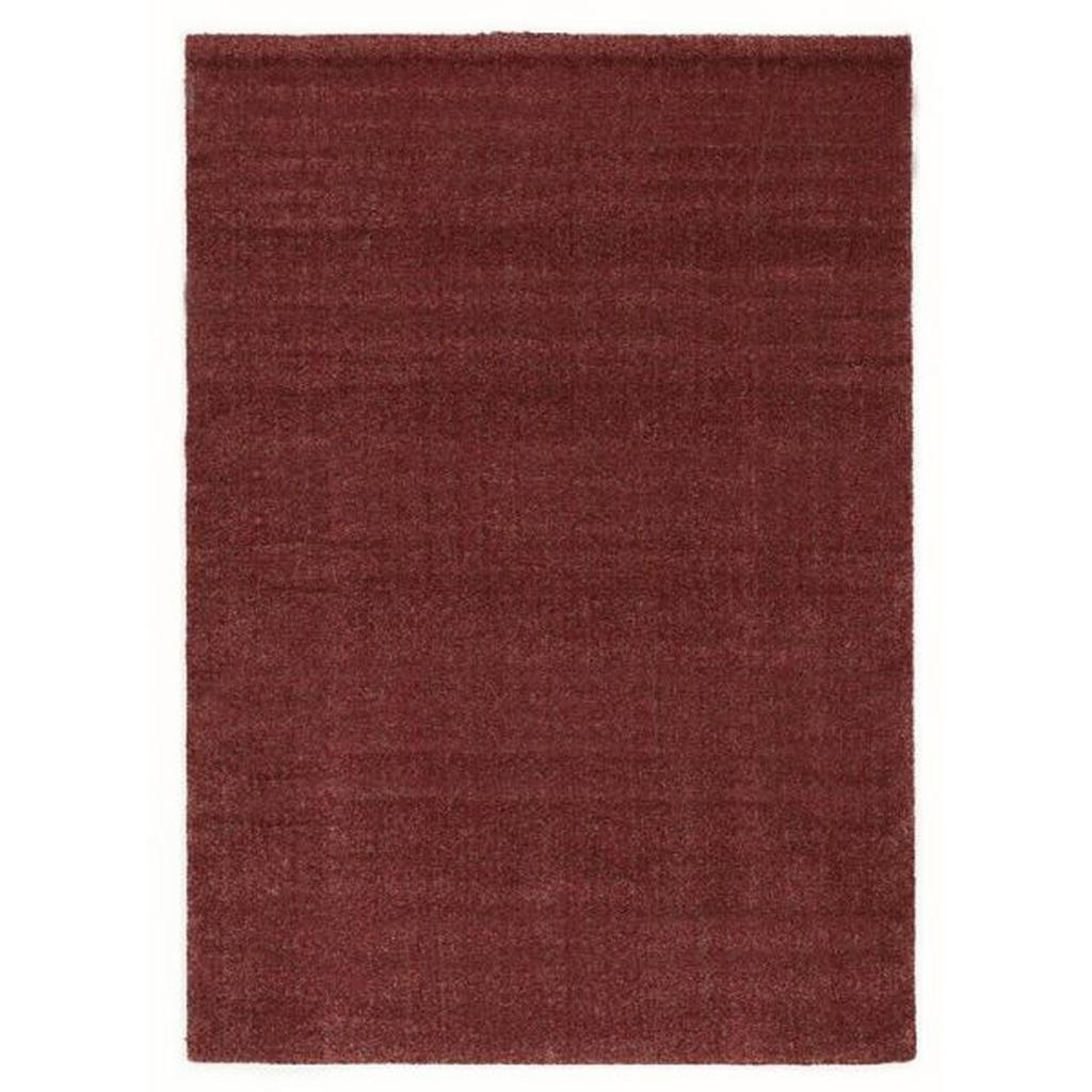 Webteppich Louvre Melange Rot 65x130 Cm